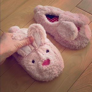 Pink rabbit 🐇 slippers